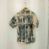 ラルフローレン RALPH LAUREN BLAIRE ポニー刺繍 ブリーチタイダイ柄 ボタンダウン S/S シャツ メンズ import:XL